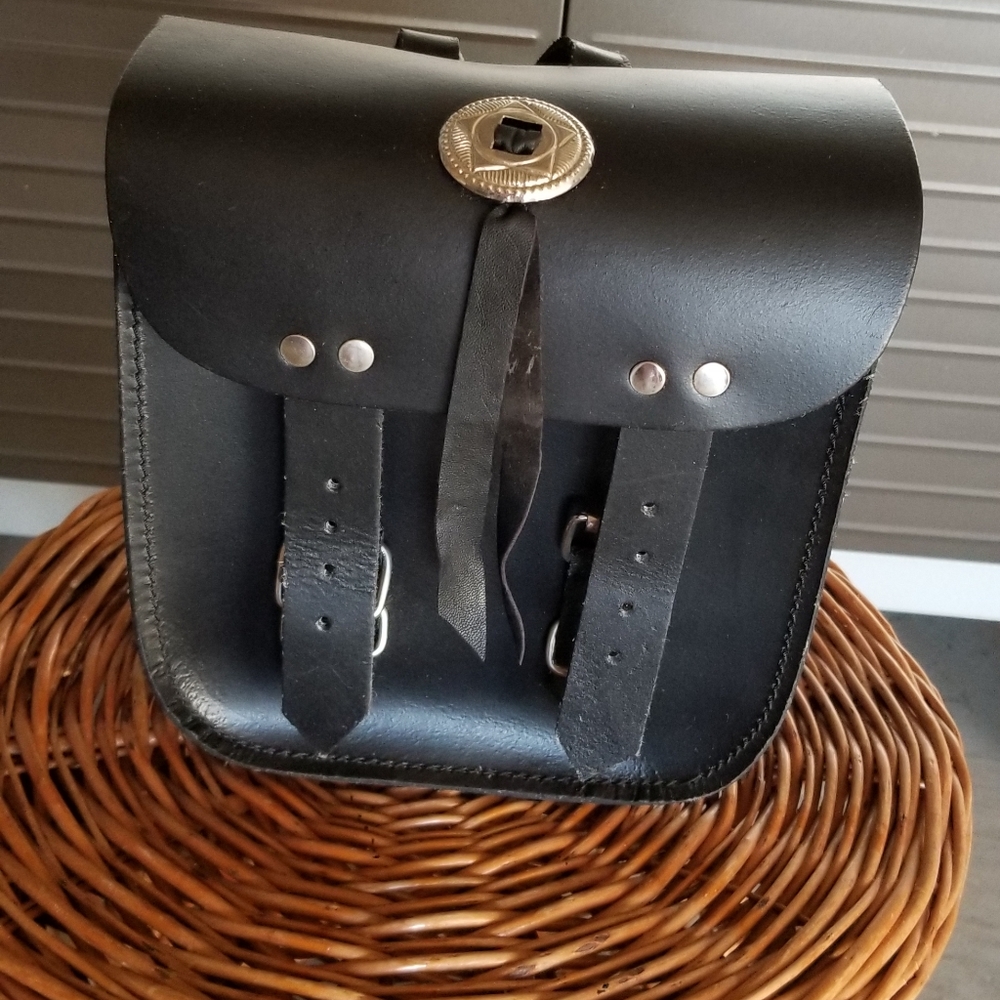 Leather Bike Bag